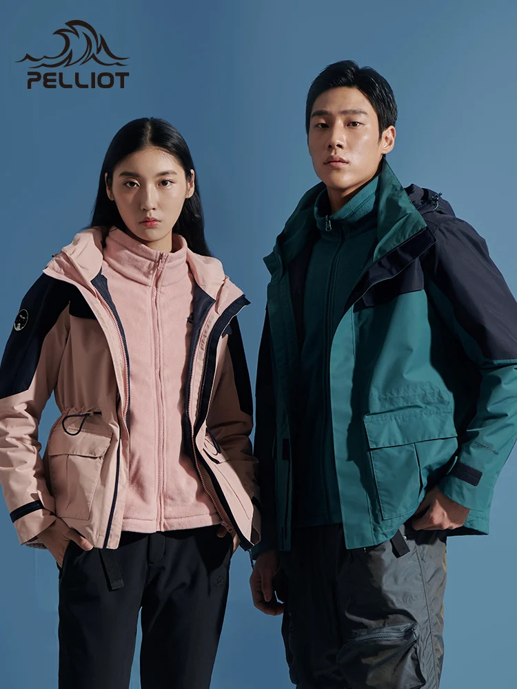 Plott-Chaqueta de acampada para hombre y mujer, cortavientos impermeable, cálida, para turismo, invierno y otoño - imagen 5