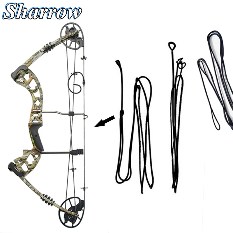 JUNXING-Cuerda de arco M125, accesorio Original de fábrica para cambio de cuerda, tiro con arco de caza, alta calidad - imagen 4