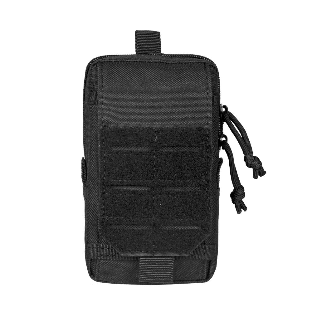 Bolsa de herramientas táctica Molle 600D de nailon EDC, chaleco de cintura, bolsa compacta, paquete para hombres, funda de caza para teléfono móvil al aire libre, Airsoft - imagen 4