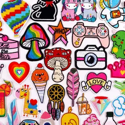 Parches bordados para planchar setas - dibujos animados para ropa