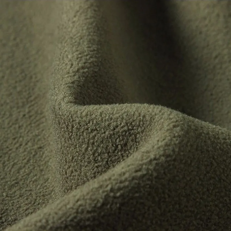 Chaqueta con capucha de montaña de concha suave de otoño para hombre, abrigo térmico táctico militar de lana, cortavientos cálido transpirable para ciclismo - imagen 5