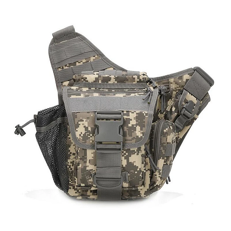 Bolsa de Trekking táctica militar para hombre, bandolera táctica de camuflaje - imagen 2