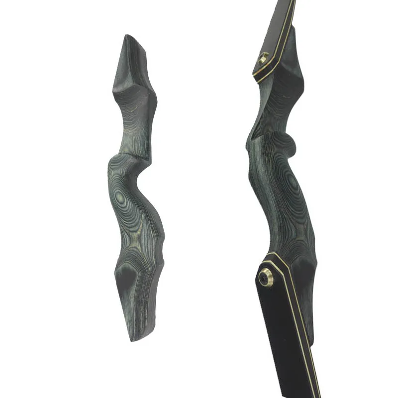 Arco recurvo de 60 "para adultos, 30-60 libras, mano derecha e izquierda, para deportes al aire libre, tiro con arco, caza, entretenimiento, accesorios de pesca - imagen 4