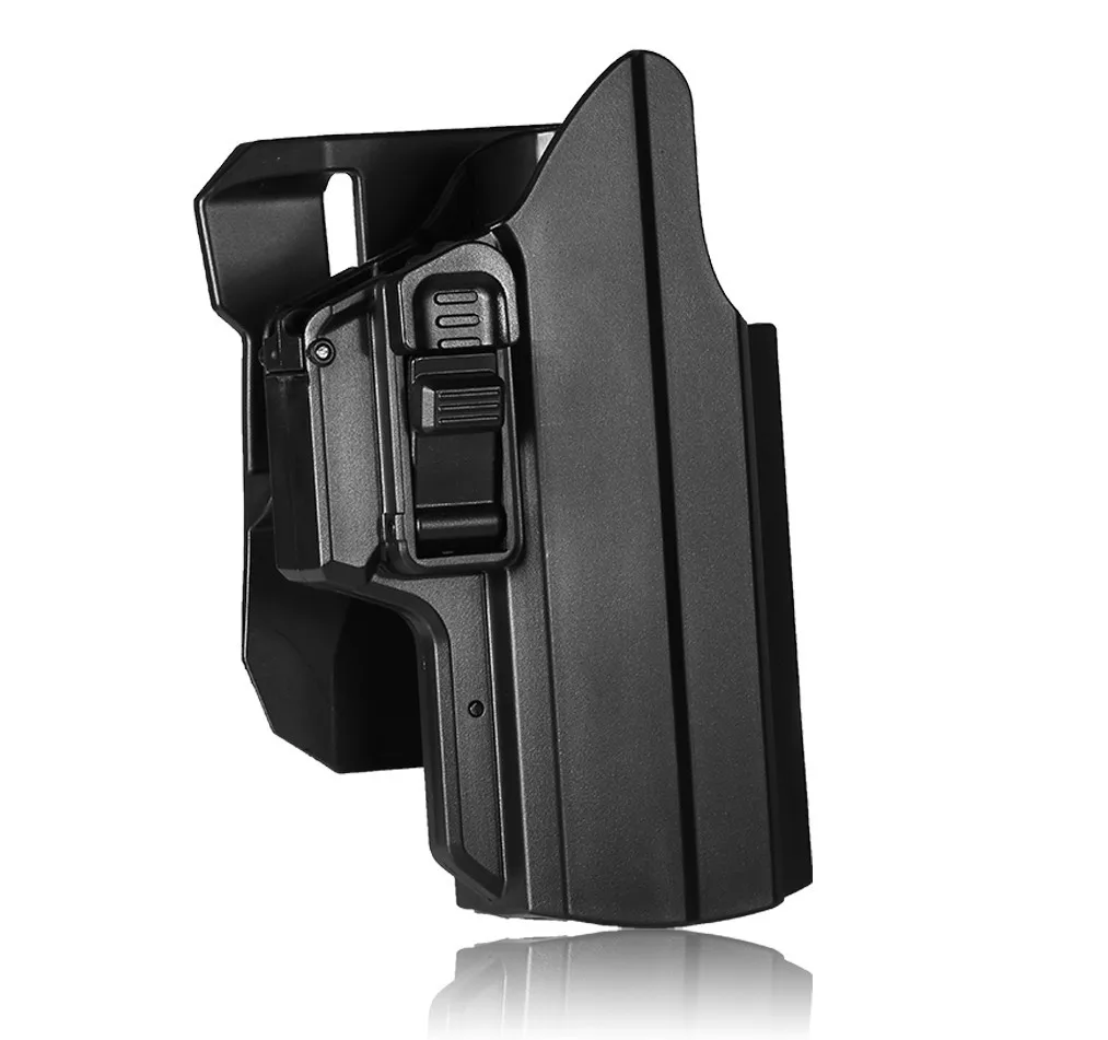 Funda Universal OWB para G17 19 19X 45 IPSC, funda de paleta para pierna caída, compatible con accesorio S&W M&P 9MM Beretta Px4 - imagen 3