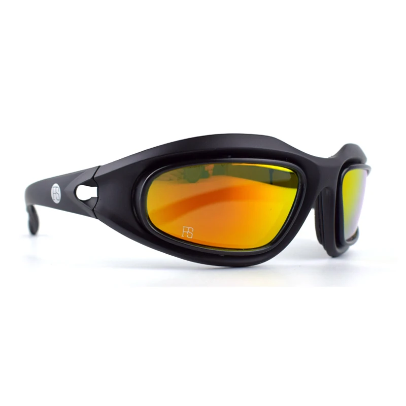 Gafas universales para motocicleta, gafas de sol polarizadas para protección ocular, gafas de Moto a prueba de viento UV400, lentes transparentes antiniebla - imagen 5
