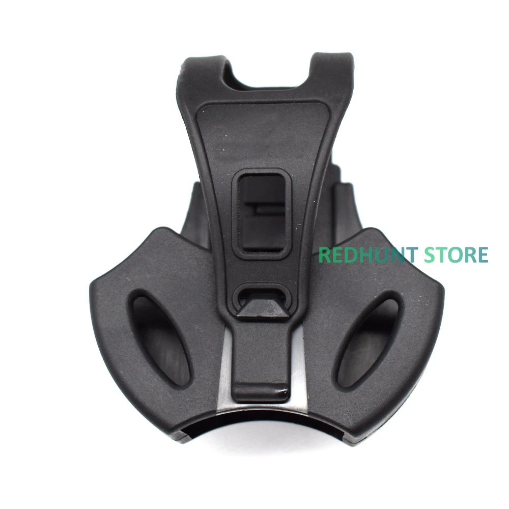 Funda táctica con puño superior abierto para caza, compatible con esposas estándar para cinturón de 5,5 cm para entrenamiento Airsoft, funda con funda de seguridad - imagen 4