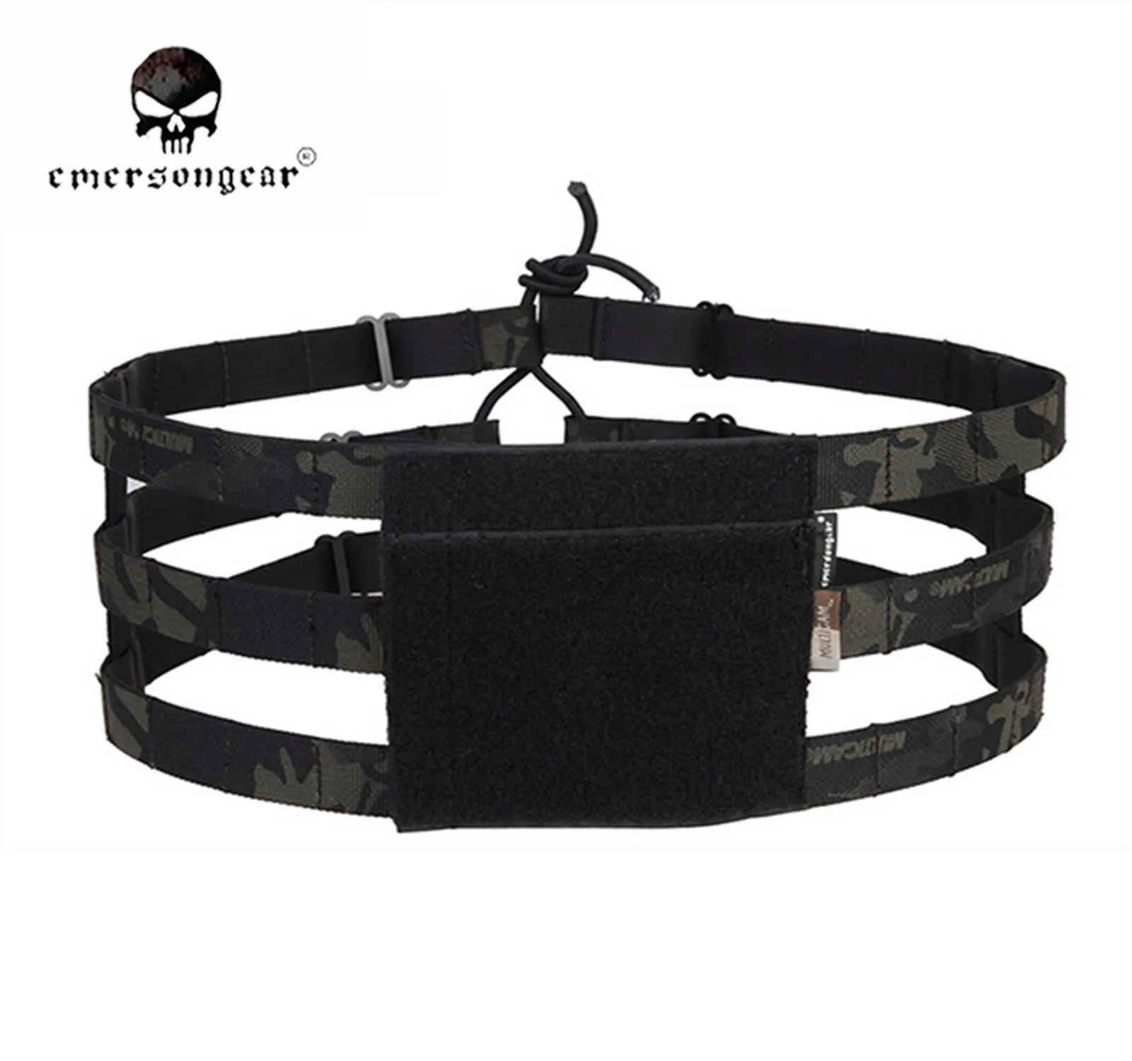 Emersongear faja Lite de 3 bandas para chaleco AVS/JPC, correa de cintura, cinturones de combate para el vientre, caza Airsoft EM7437 de nailon - imagen 3