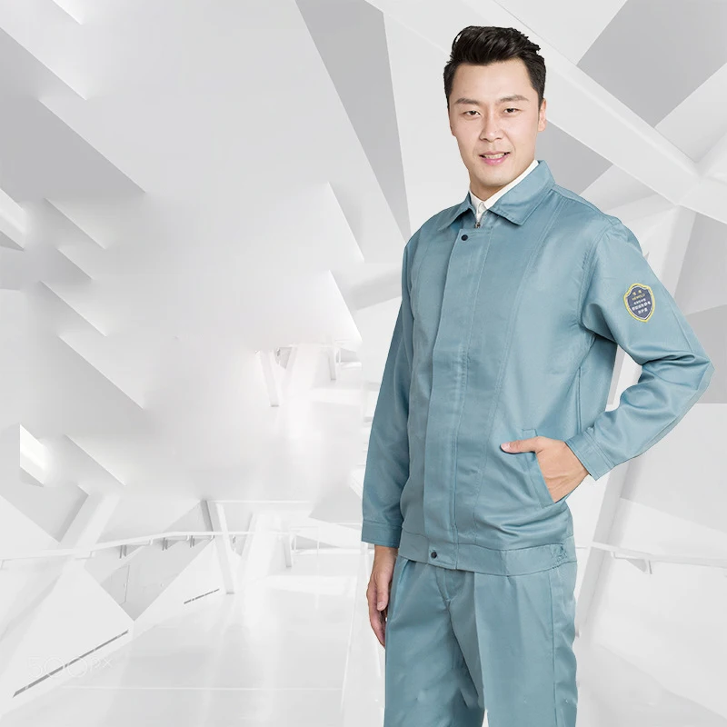 Ropa de trabajo protectora para hombre y mujer, uniforme de seguridad para trabajadores, mecánica, alcalina, antiácida y antiestática, M-4X - imagen 3