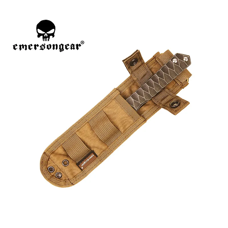 EMERSONGEAR-funda para cuchillos táctica, bolsa de almacenamiento de cuchillos portátil para entrenamiento táctico, tiro, Airsoft, juego de guerra al aire libre, Camping - imagen 4