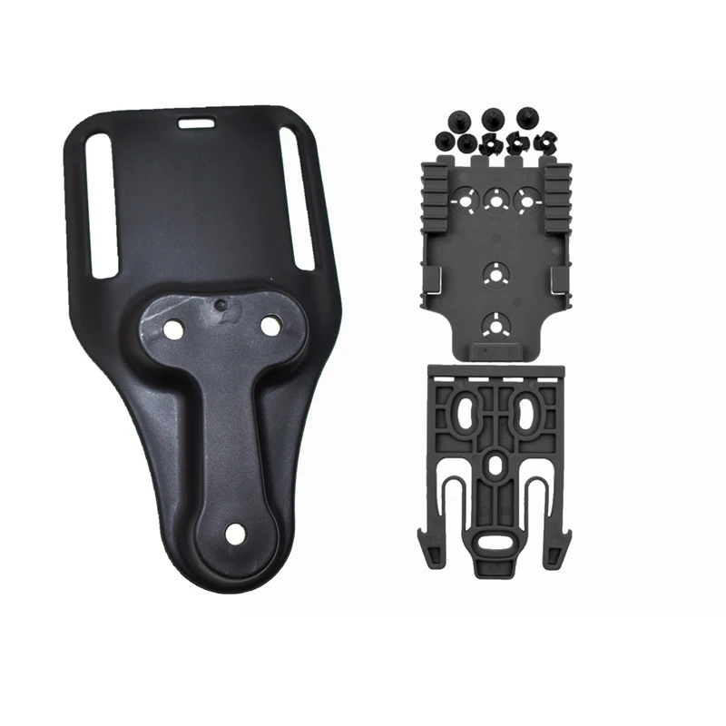 Accesorios para funda de pistola táctica QLS, Kit de sistema de bloqueo rápido, cinturón Universal de conducción baja para caza, correa elástica para pierna caída de paleta - imagen 2