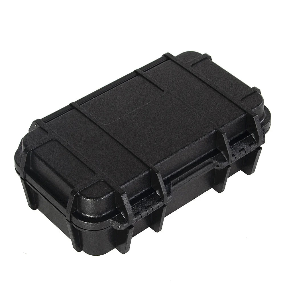 Caja de almacenamiento táctica ABS EDC, estuche impermeable de doble capa, equipo sellado de espuma de seguridad para explorar Paintball de tiro portátil - imagen 4