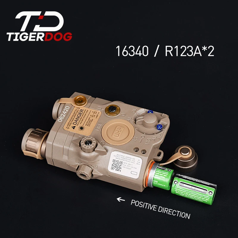 Linterna táctica AN PEQ-15 con láser de punto rojo, LED blanco, arma láser IR, mira para Rifle de caza, verde, azul, PEQ, láser DBAL, riel de 20mm - imagen 5