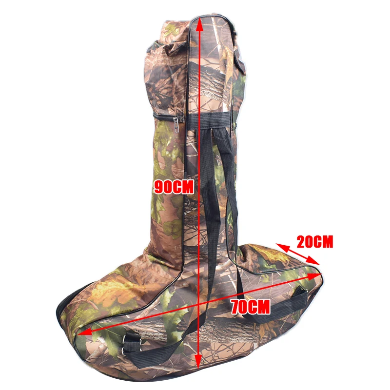 90x70x20cm nuevo portátil caza tiro con arco ballesta bolsa ligera arco bien acolchado ballesta al aire libre tipo T arco caso - imagen 3