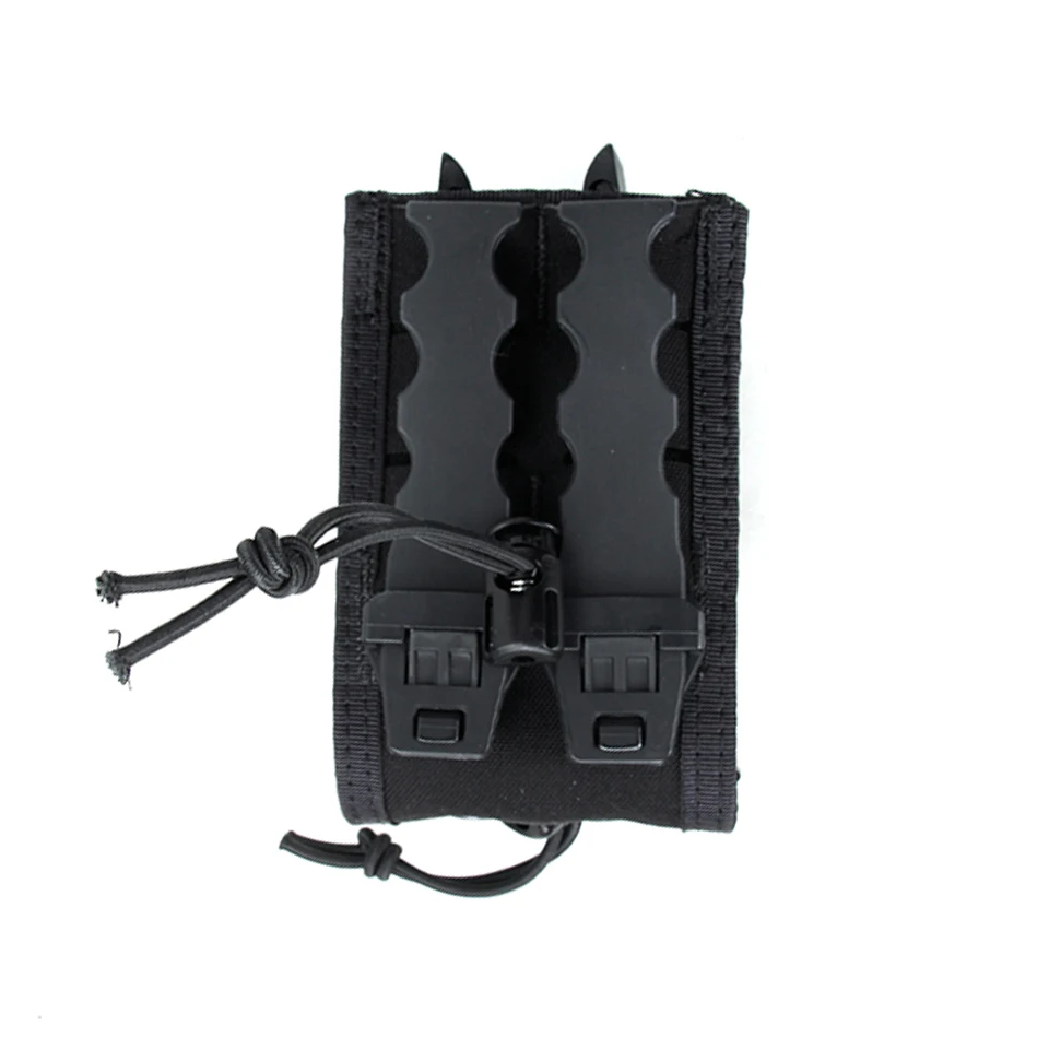 Funda de almacenamiento de accesorios tácticos TMC con cinta de liberación rápida MOLLE BK/CB TMC3357 - imagen 3