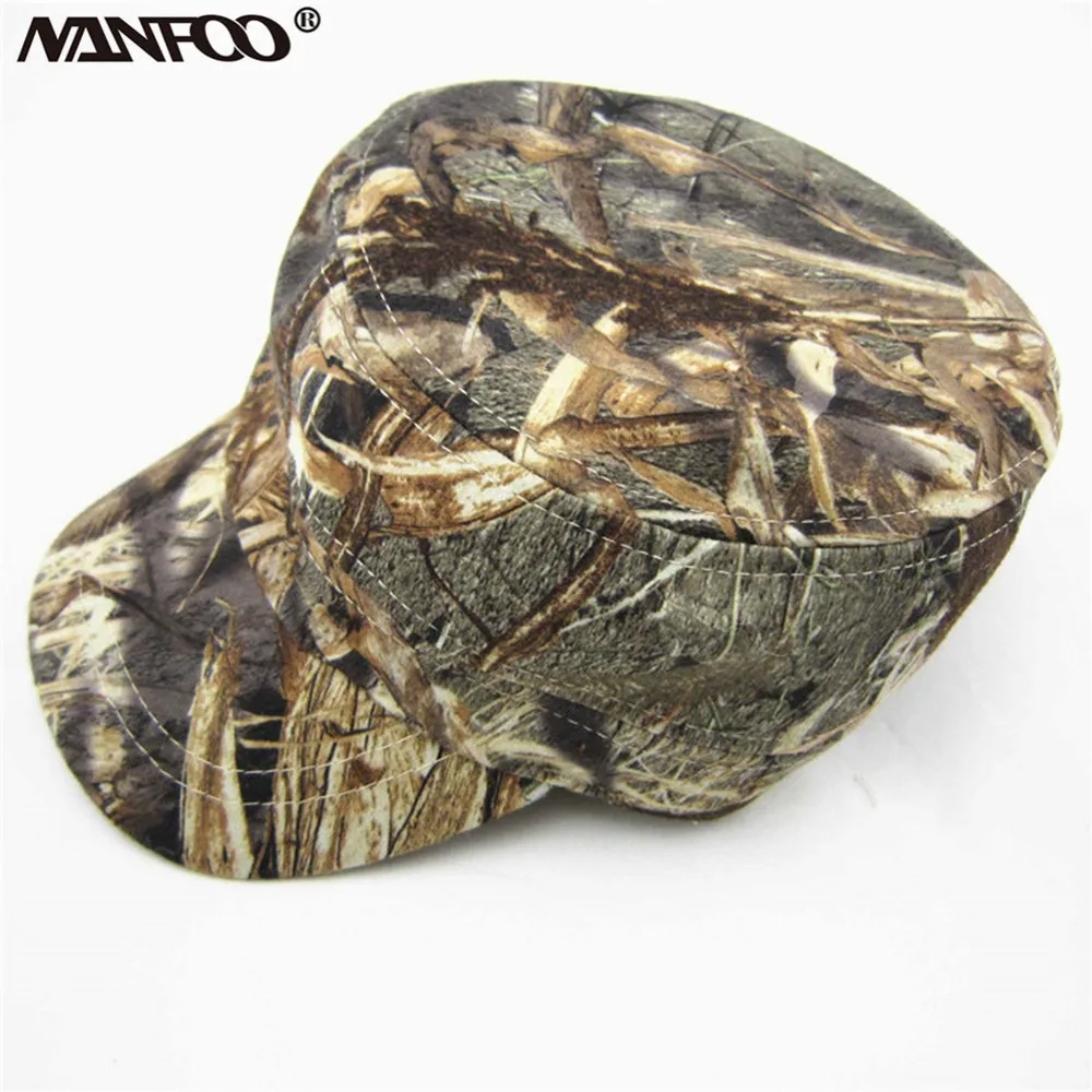 Sombrero de algodón para niños, sombrilla para deportes al aire libre, caza, pesca, caña, Camuflaje, para 4-8 años