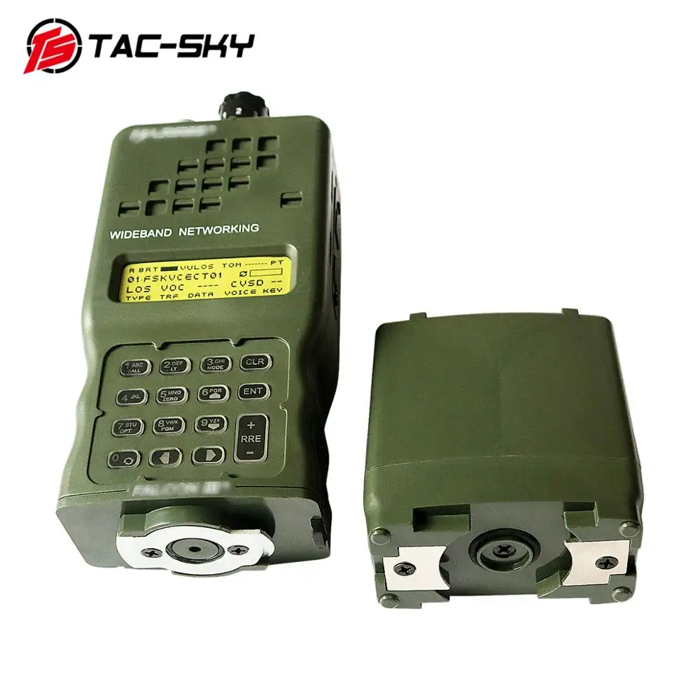 TAC-SKY accesorios de walkie-talkie PTT6pin U94 PTT + Harris AN/PRC152 152A walkie-talkie de radio militar modelo caja virtual Harris - imagen 4