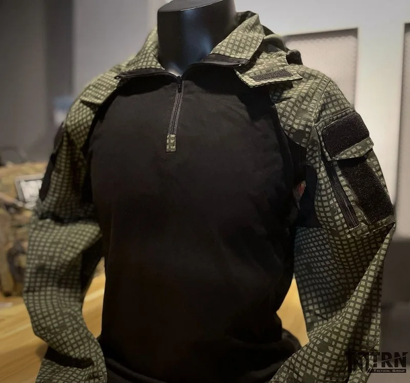 Camisa de caza táctica de camuflaje nocturno, uniforme de combate, al aire libre, equipo de uso para Airsoft, versión SP2 - imagen 4