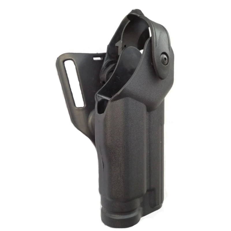 Funda de cinturón P226, linterna con rodamiento militar táctico, accesorios de caza para diestros de caída rápida, funda para pistola - imagen 5