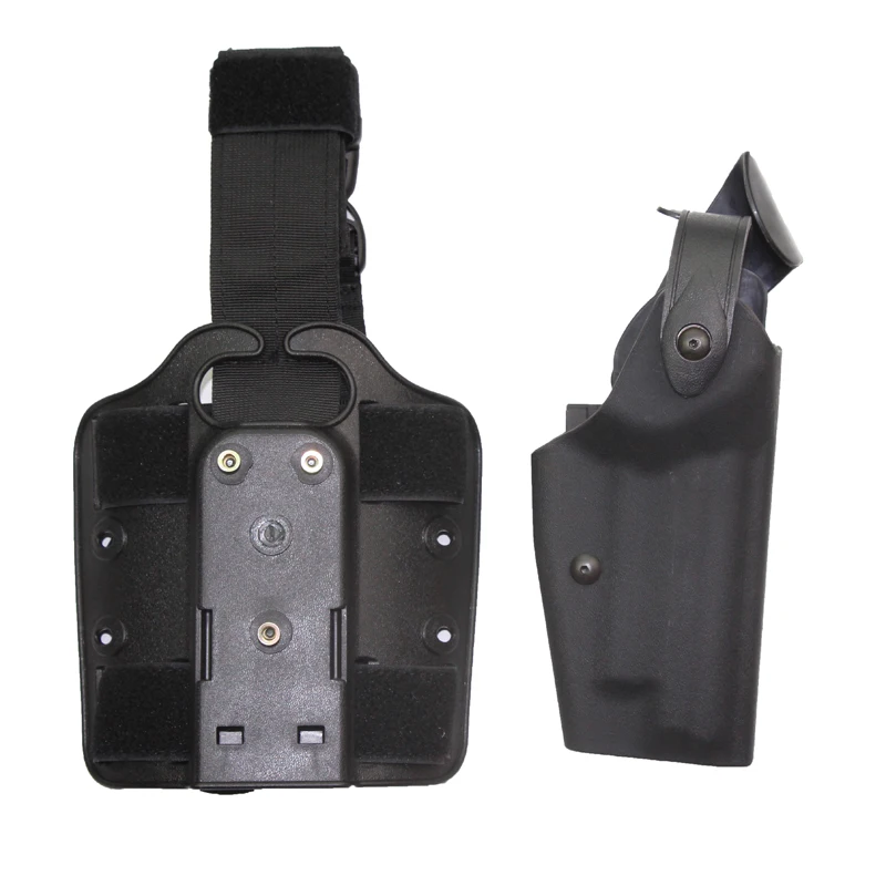 Funda para pistola de seguridad táctica compatible con P220 P226, funda para pistola con cinturón de pierna caída para caza - imagen 4