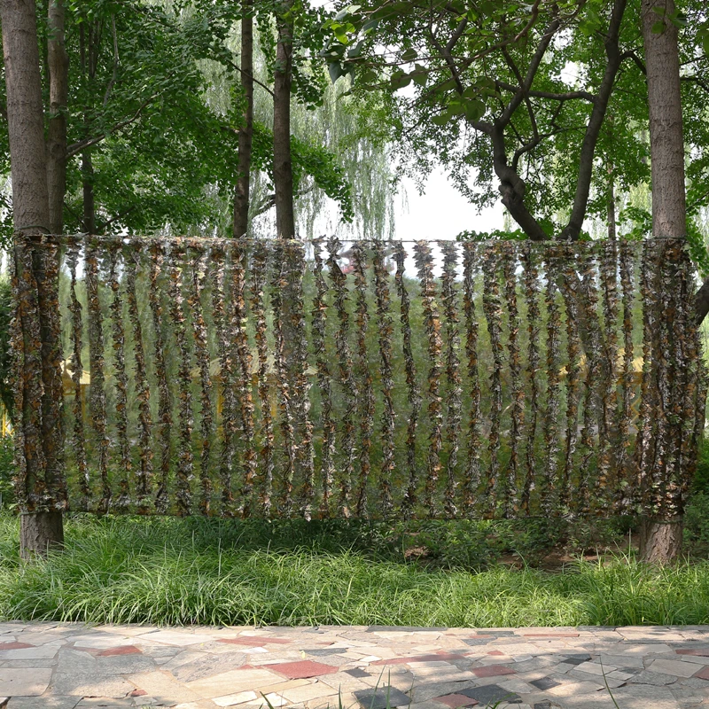 Red de camuflaje 4x1,5 para caza, tela de camuflaje para árbol, tienda de campaña ciega - imagen 2