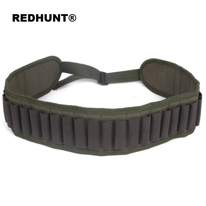 Cinturón táctico para arma de tiro, funda de munición, 30 rondas