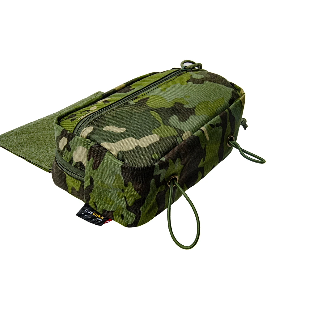 Bolsa de saco táctico Sub Abdominal, bolsa de utilidad para el vientre para plataforma de pecho D3, chaleco MK3, accesorios de caza - imagen 3