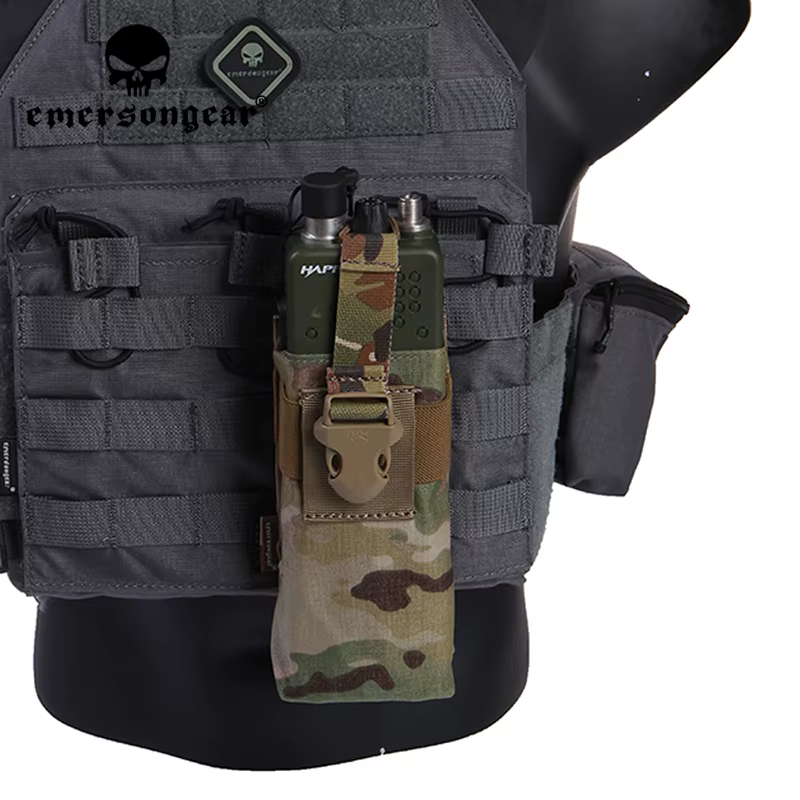 Emersongear táctico PRC 148 152 bolsa de Radio para RRV VEST Universal Walkie Talkie bolsa Mag Panel Molle caza EM8336 - imagen 4