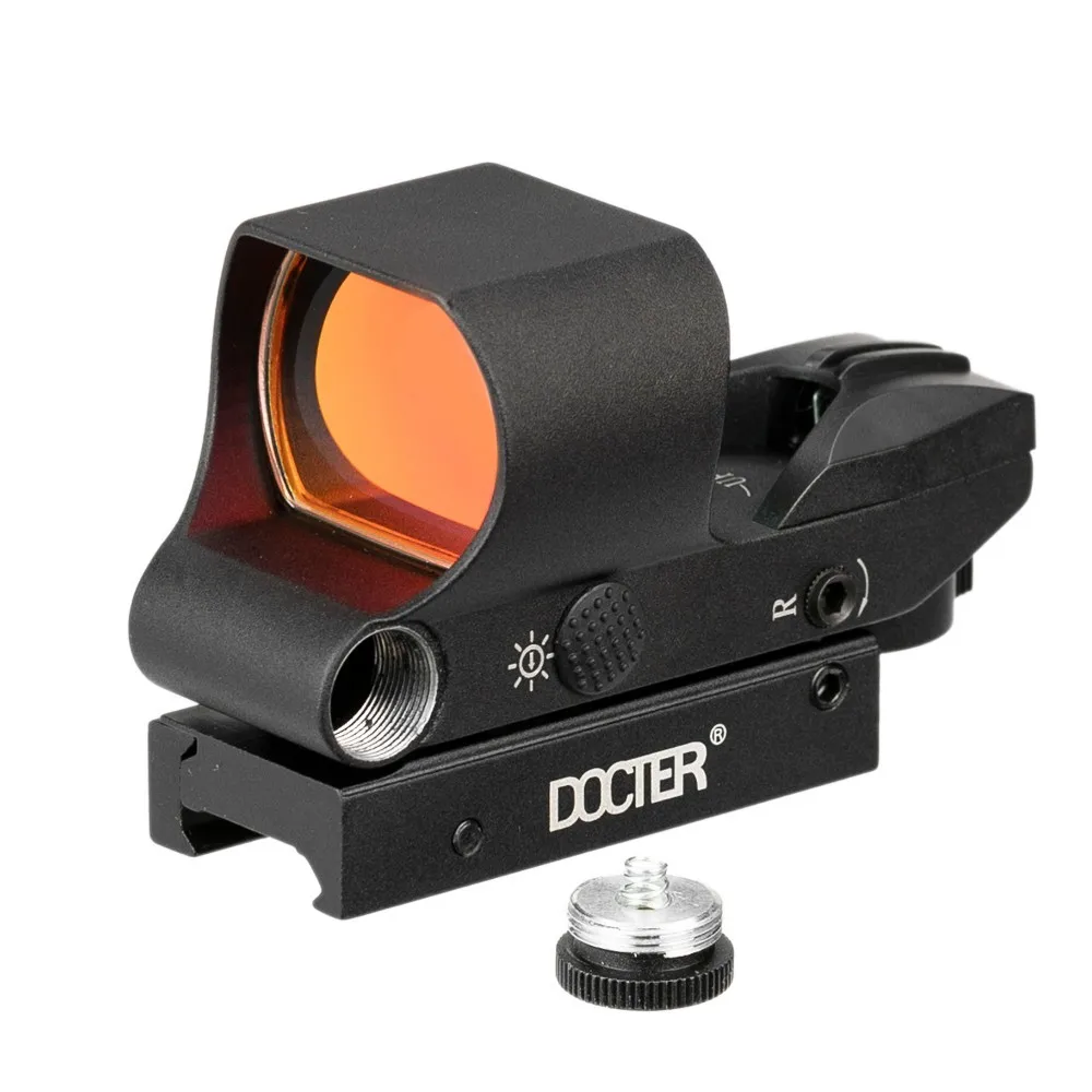 Red Dot Sight Optics Ravage 1x28x40 Red Dot Rifle Scope 4 Retícula Reflex Sight con base de 20 mm - imagen 3