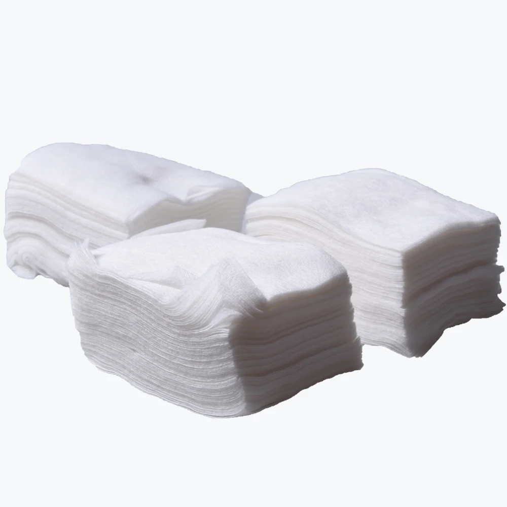 Parche de limpieza para pistola de Rifle de Airsoft, herramienta de limpieza de caza, absorción de aceite y agua, suavidad, algodón limpio, 200 unids/paquete - imagen 3