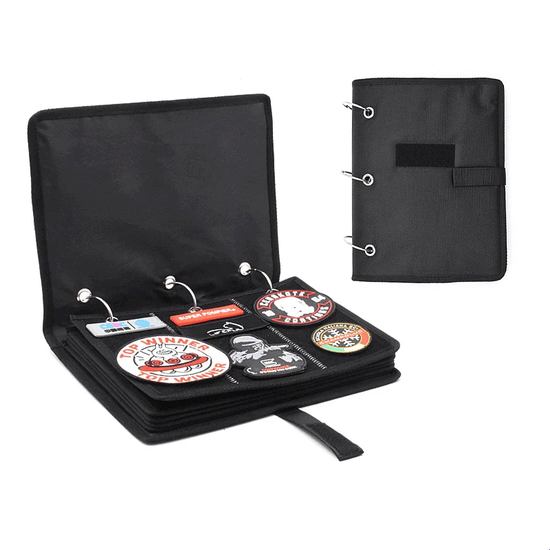 Parches de tela Oxford para colgar en la pared, libro de exhibición, colección EDC, brazalete, acabado bordado, almacenamiento de PVC, póster de armadura - imagen 2