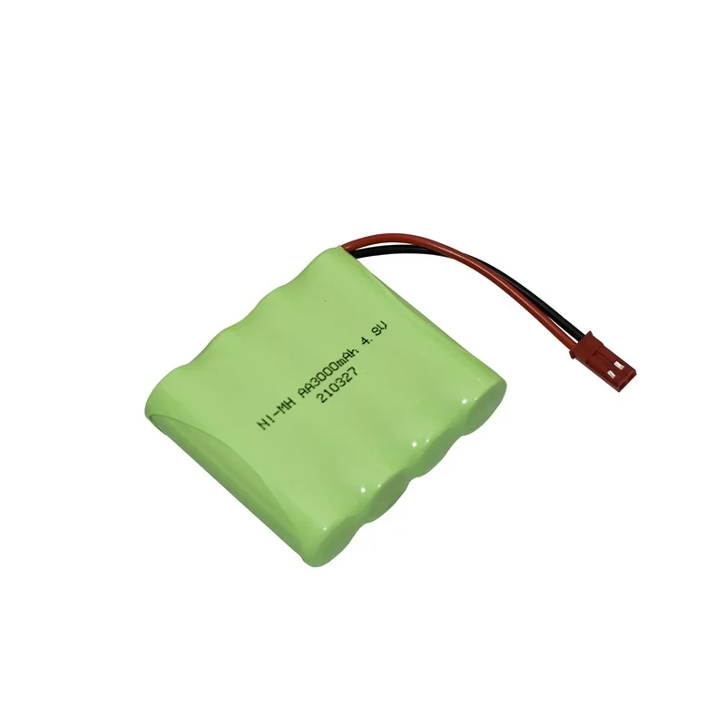 Batería NiMH recargable con enchufe JST, 1-5 piezas, 4,8 v, 3000mAh, para coches RC, Robots, tanques, pistolas, barcos, AA, 4,8 v - imagen 3