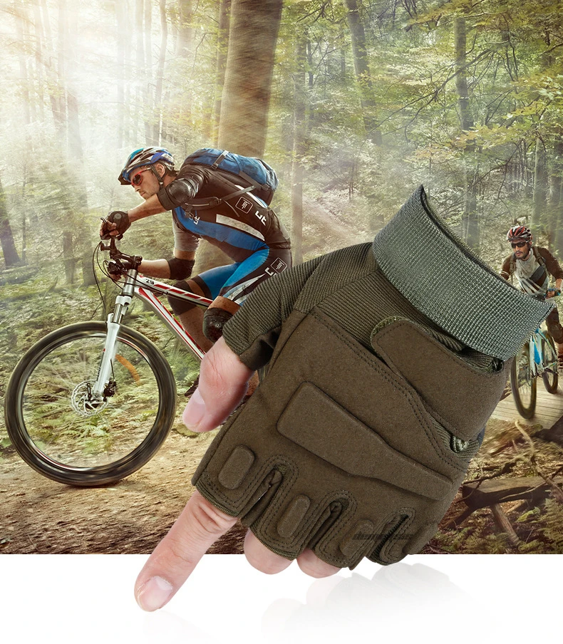 Guantes Tácticos demeysis - Detalle de la construcción de microfibra