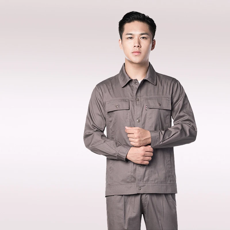 Ropa de trabajo de verano, monos 100% algodón, sección delgada, manga corta, servicio de seguro laboral, taller de fábrica, herramientas resistentes al desgaste - imagen 3