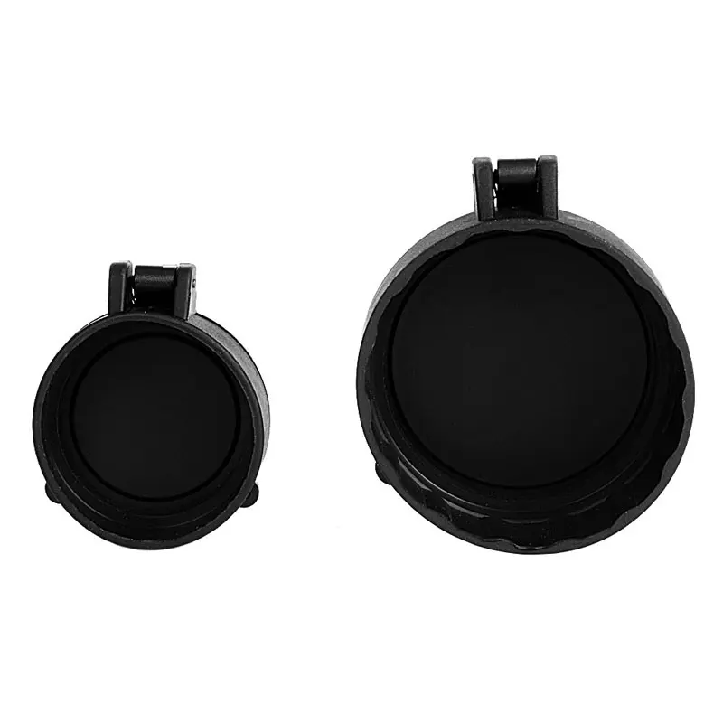 Cubiertas de protección de mira de Rifle, tapa de lente abierta, tapa de lente de objetivo, protección ocular, accesorios de caza Airsoft - imagen 3