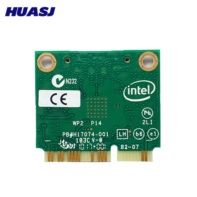 Tarjeta Wifi inalámbrica de doble banda para Intel 7260 7260HMW medio Mini PCI-E 2,4G/5Ghz 1200M BT 4,0 adaptador Wi-Fi 7260ac 802,1 - imagen 4