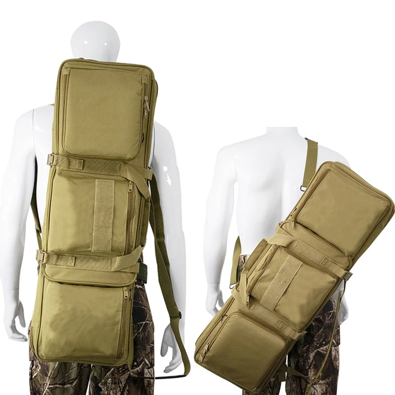 Mochila táctica, bolsa Molle de 85cm, bolsa de transporte para pistola de caza, juego de guerra, funda para pistola Airsoft, funda protectora para Rifle de francotirador - imagen 5