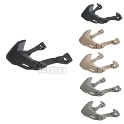 FMA máscara de medio rostro para casco táctico plegable