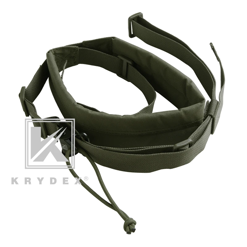 KRYDEX MK2 Tactics eslinga acolchada ancha RG tiro al aire libre caza ajustable separación rápida armas de fuego Rifle acolchado cinturón ancho fijo - imagen 2