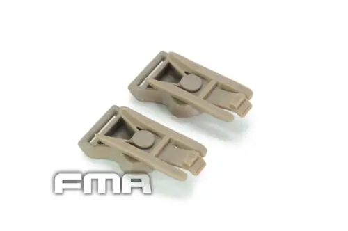 FMA-Correa giratoria para gafas, Clips giratorios DE 19mm DE ancho para montaje en riel DE casco deportivo BK/DE/FG, novedad - imagen 3