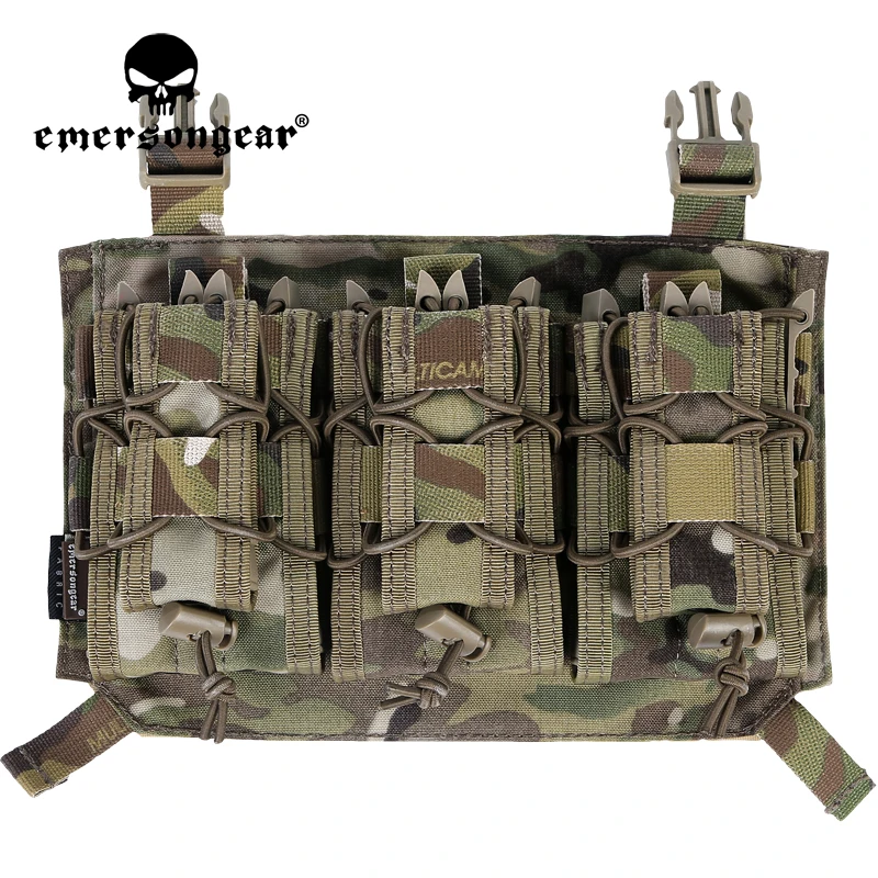 Emersongear-bolsa táctica Fast Clip Mag Panel para pistola M4, bolsa de almacenamiento para revistas, combate APC, caza, adiestramiento al aire libre, nailon