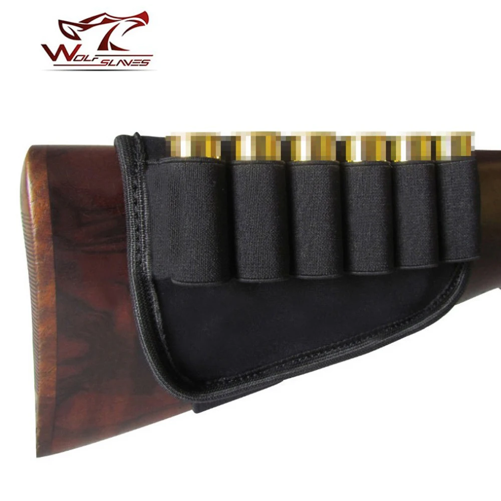 Cinturón de cartucho de caza Airsoft, bolsa táctica, 6 disparos, 12, 20 calibre, Molle, cargador Mag, caja de munición, soporte para cargador - imagen 2