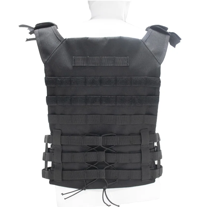 Chaleco táctico de nailon 600D para caza al aire libre, armadura corporal protectora para disparar, chaleco de combate Airsoft, equipo militar de Paintball - imagen 5