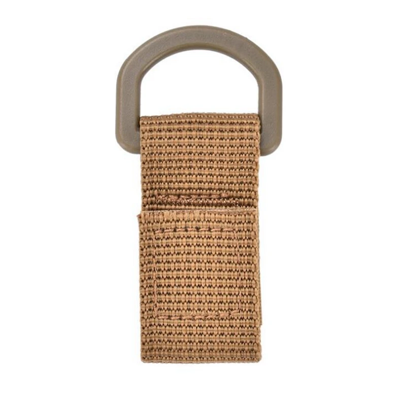 Hebilla de correa táctica de nailon, hebilla de gancho, cinturón de anillo en D, mosquetón mágico, correa de mochila, llavero colgante, herramienta EDC, 3 piezas - imagen 5