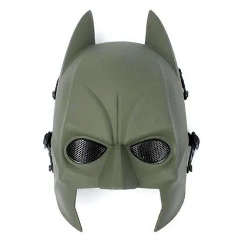 Máscara táctica de media cara para Paintball, accesorios de caza, fiesta de Halloween, CS Wargame, Airsoft al aire libre - imagen 3