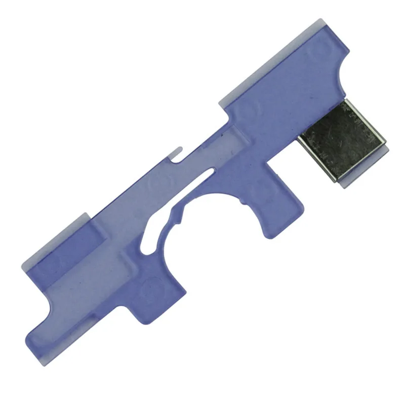 Placa selectora reforzada transparente VULPO para MP5 Series AEG Geabox - imagen 2