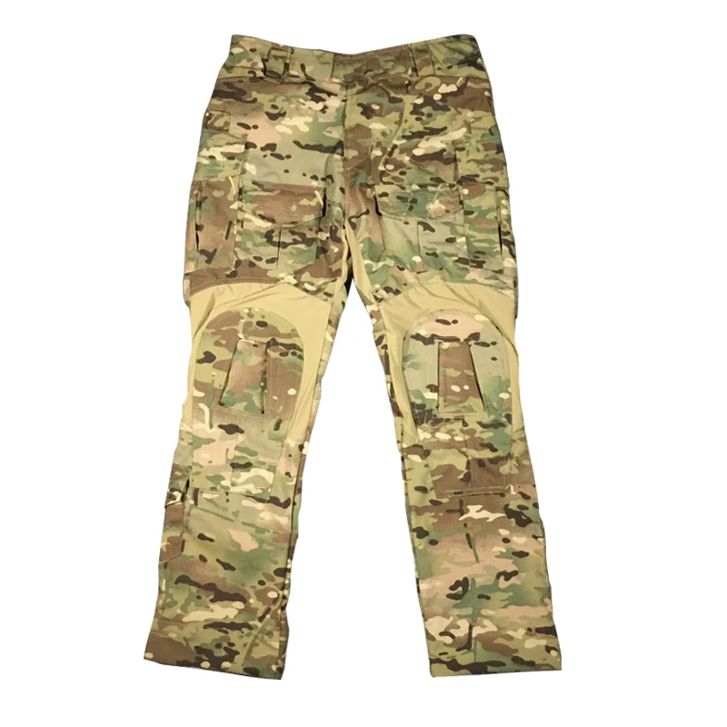 Pantalones de combate G3 con rodilleras, pantalones Airsoft, caza Ranger, Woodland, deportes al aire libre, WL - imagen 4