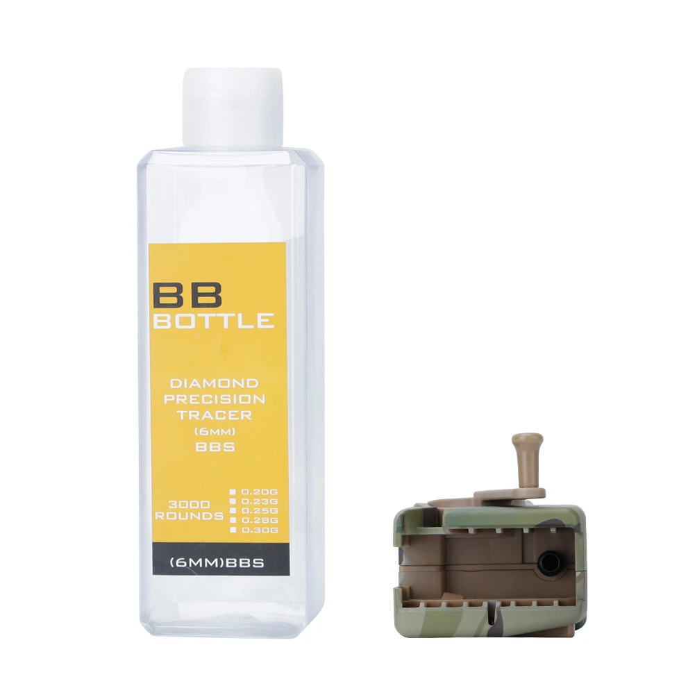 Cargador rápido M4 BB, botella de almacenamiento con manivela manual de 3000 balas, cargador rápido, convertidor BB de gran capacidad, accesorios para Paintball Airsoft - imagen 5