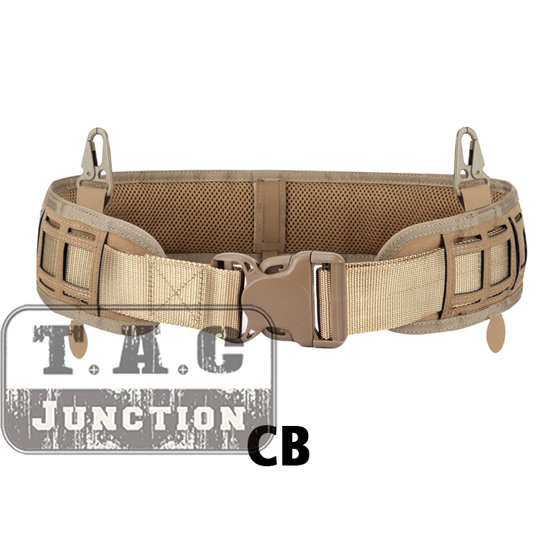 Emerson-cinturón táctico acolchado con sistema MOLLE, cinturón de camuflaje multifunción para combate de caza, Airsoft - imagen 3