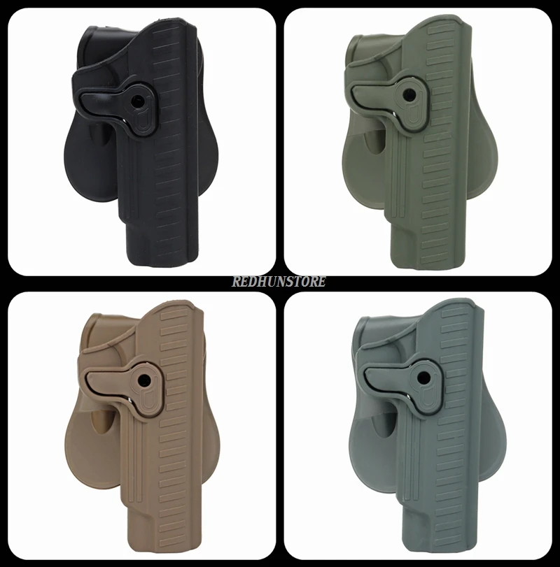 COLT 1911-funda de pistola para cinturón, funda de pistola de combate, bolsa táctica, chaleco Molle, accesorios - imagen 2