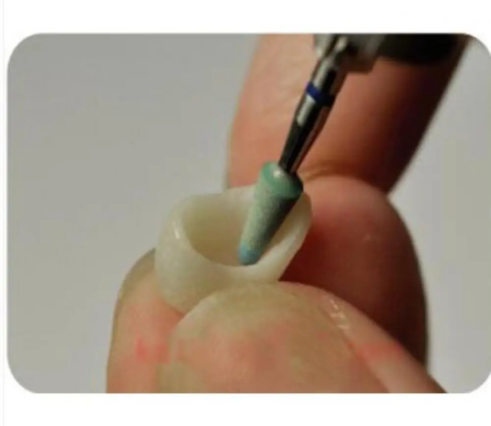 Pulidor de diamante de goma de velocidad lenta, 5 piezas, para cerámica, circonia Dental, novedad, 2019 - imagen 4